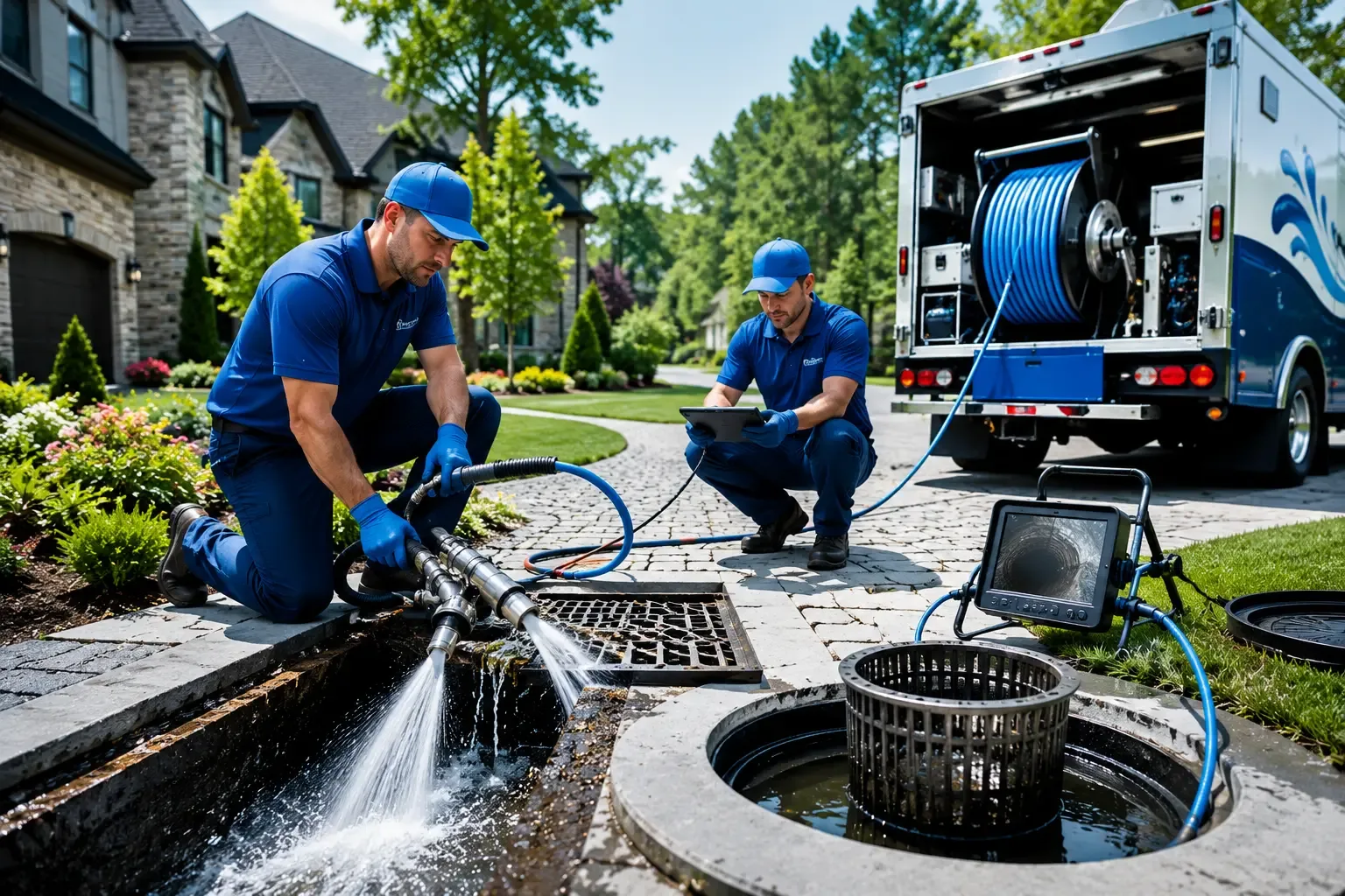 Local outdoor drain cleaning professionals in Burt, NY